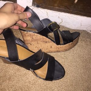 Mossimo Supply Co. Shoes - NWOT Wedge heels black Mossimo Supply Co. Shoes - NWOT Wedge heels black